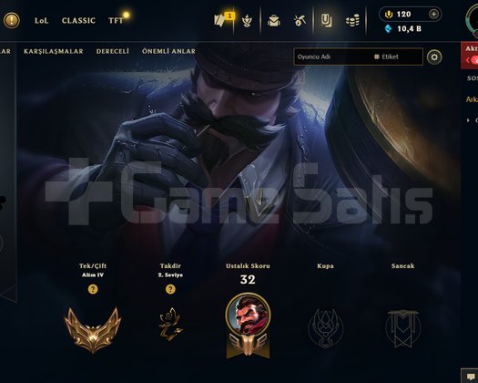 TR GOLD 46 SKIN 73WR +30LP