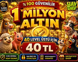 1 milyon altın HEMEN TESLİM