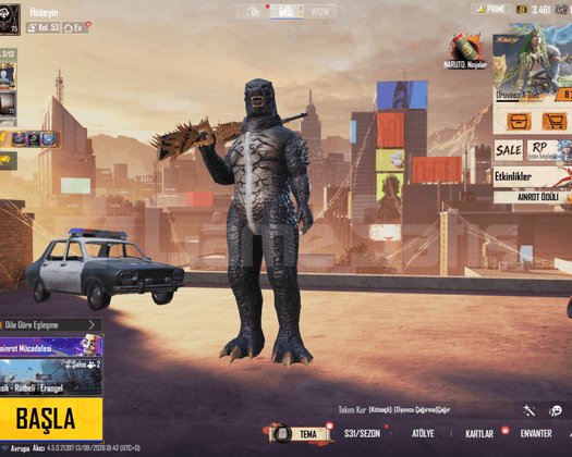 Uyguna PUBG hesabı