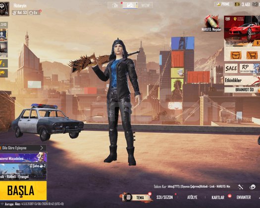 Uyguna PUBG hesabı