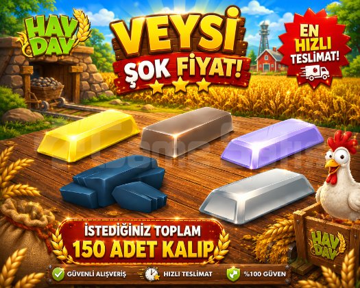 KAMPANYA İstediğiniz 150 kalıp