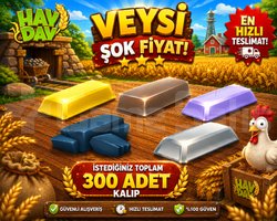 KAMPANYA İstediğiniz 300 kalıp