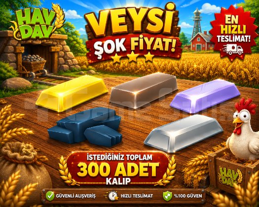 KAMPANYA İstediğiniz 300 kalıp