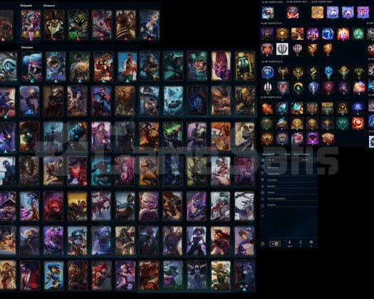 EUW CS RIVEN YARGIÇ KAYLE 149HERO 114SKIN 2011 REG