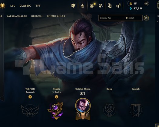 TR HANDMADE FRESH HAZIR +45LP HESAP 38 SKIN