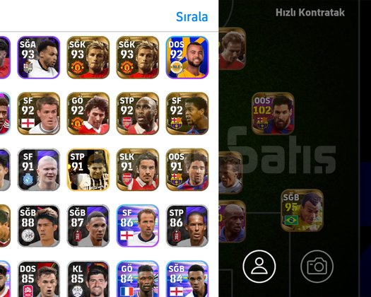 Pes 21 den kalma nadir hesap