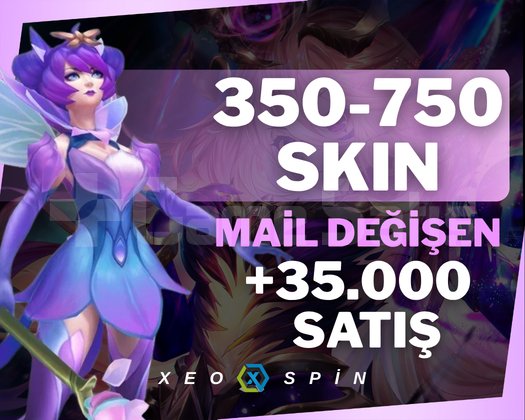350-750 SKIN | MAİL DEĞİŞEN RANDOM | 35,000+ SATIŞ