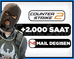 +2.000 SAAT / MAİL DEĞİŞEN / GARANTİ + DESTEK