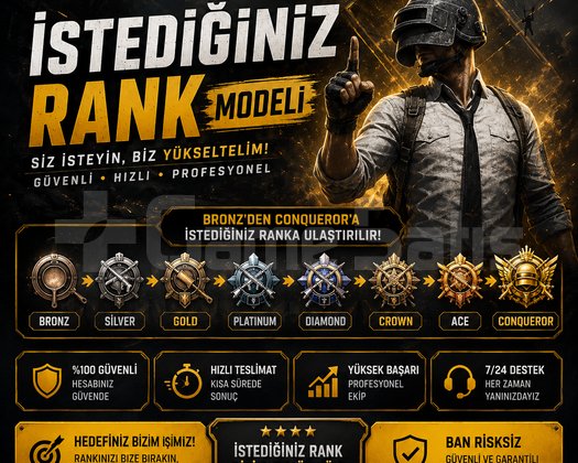 İSTEDİĞİNİZ RANKA BOOST YAPILIR