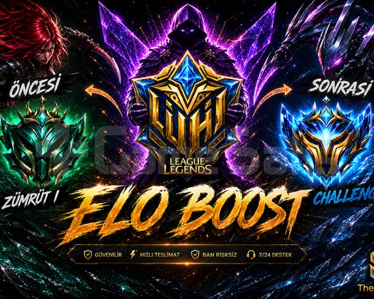 TR / EUW EN HIZLI EN GÜVENİLİR ELO BOOST HİZMETİ!!