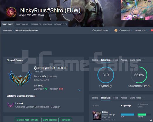 TR RANK1 / EUW CHALLENGERDAN ELOBOOST