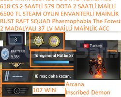 2 MADALYALI 37 LV ARCANE 1 AD RUST SQUAD RAFT 6500