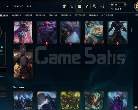 615 LEVEL / 421 SKİN / FUL HERO +MAİL +16K SATIŞ