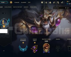EUW/ PLAT 4 TEMIZ HESAP !