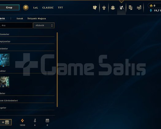 TR LoL Hesabı | Zümrüt 4 | Kostümlü Hesap