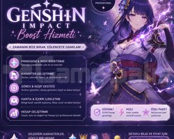 Genshin Impact  Hızlı ve Güvenli Boost