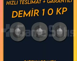 TR - DEMİR 1 0KP - MAİL DEĞİŞEN - ULTRA DÜŞÜK MMR!