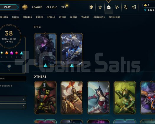 WEST PLAT 4 2 EPIC SKIN AÇILMAMIŞ 7 SKIN HANDMADE