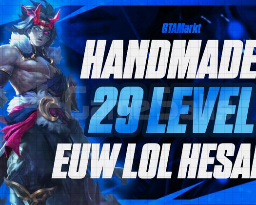 29 Seviye EU West Hesap!