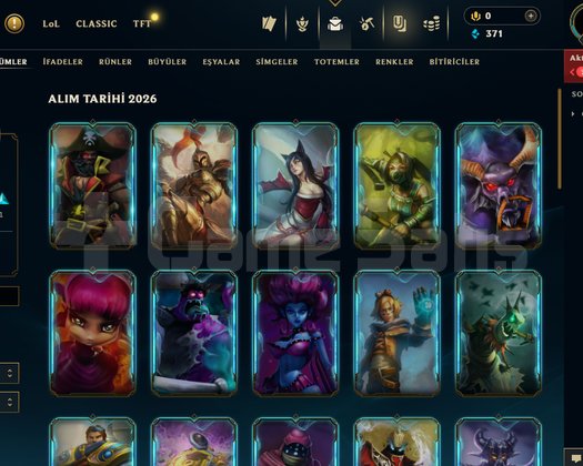 TR GOLD 37 SKIN 62WR +30LP FRESH ACC