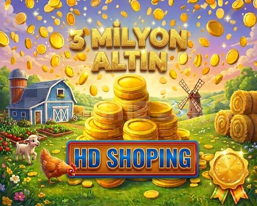 3 Milyon Altın +40 level