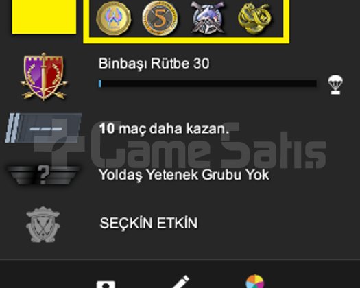 5 YILLIK MADALYA 4 ROZET İLK MAİL PRİME HESAP