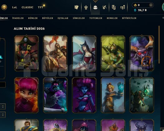 EUW FRESH HAZIR +45 LP 26K MÖ 35 SKIN