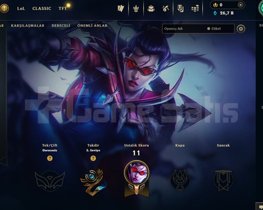 EUW FRESH HAZIR +45 LP 26K MÖ 35 SKIN