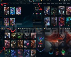336 LVL 275 KOSTUM + TEL ONAYSIZ + KING RAMMUS