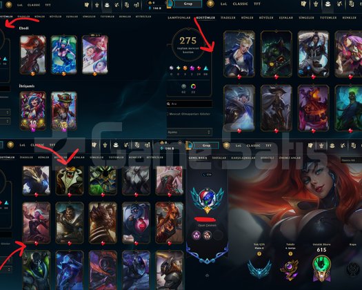 336 LVL 275 KOSTUM + TEL ONAYSIZ + KING RAMMUS