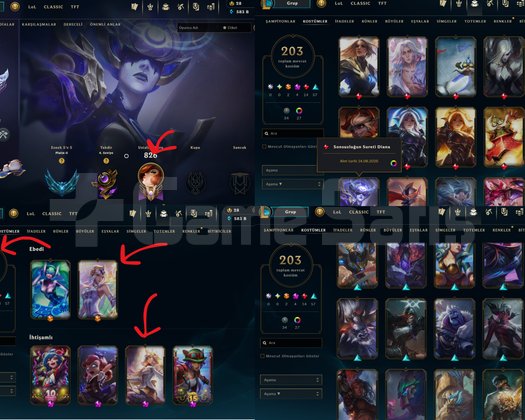 387 LVL 203 KOSTÜM + TEL ONAYSIZ + RAMMUS KAYLE