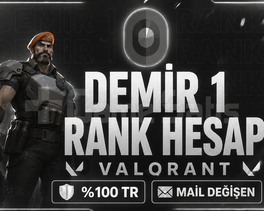 TR DEMİR 1 MAİL DEĞİŞEN DÜŞÜK ELO PREMİUM HESAP !