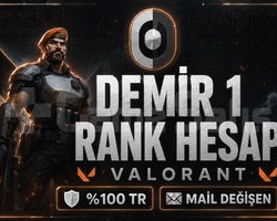 DEMİR 1 LOW ELO MAİL DEĞİŞEN TR HESAP FRESH IRON 1