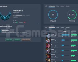 67 WİNRATE EUW MASTERA KASMALIK HESAP PLAT 2