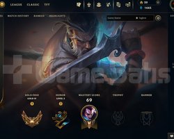 TR Gold 4 yasuo skinli hesap