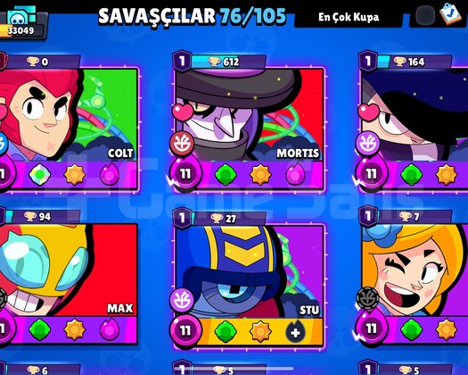 SATILIK BRAWL STARTS HESABİ!!!