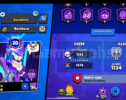 SATILIK BRAWL STARTS HESABİ!!!
