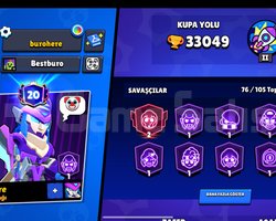 SATILIK BRAWL STARTS HESABİ!!!