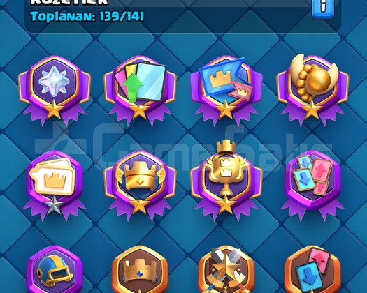 2121 Seviye Clash Royale hesabı