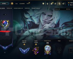 EUW 63 WR DIAMOND 4 ELLE KASILMIŞ HESAP