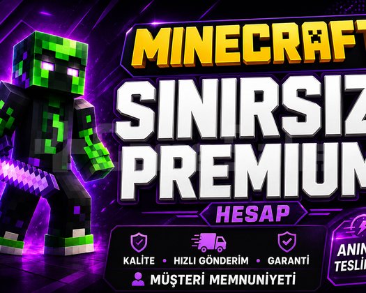 Sınırsız | Minecraft Premium | Sınırsız Destek