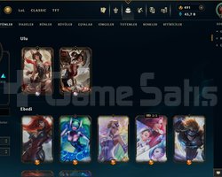 EUW | 763 KOSTÜM 43K ÖZ 341 LVL EFSANE MAİL HESAP