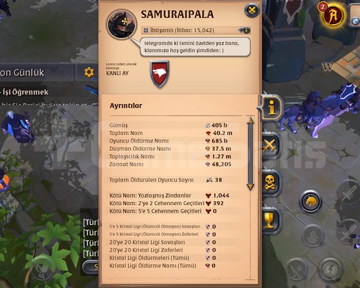 Albion hesabım satılıktır