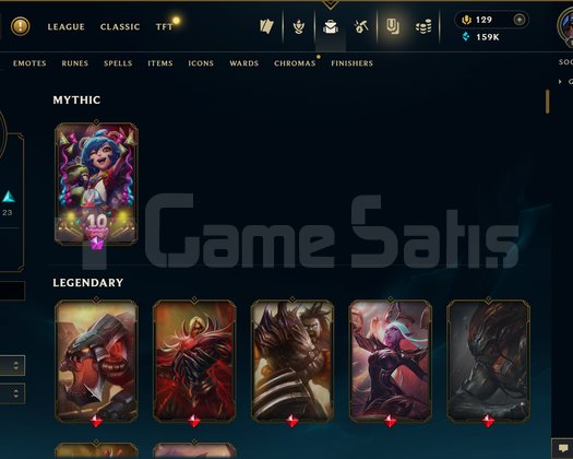 TR | 159 SKİN | UNRANKED