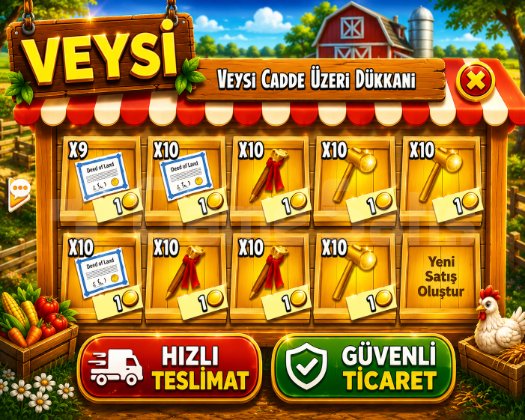 JET TESLİM 89 arazi malzemesi