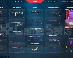 40K VP YATIRILMIŞ MAİNLEMELİK BOL SKİNLİ HESAP