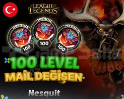 TR + 100 LEVEL | MAİL DEĞİŞEN | HESAPLAR!