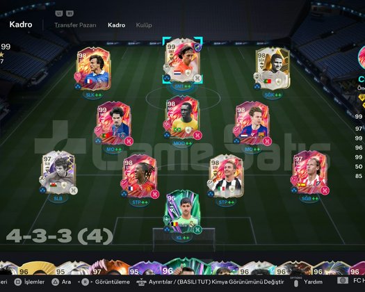 FC 26 PS HESABI 99 CRUYFF 2M COİNS