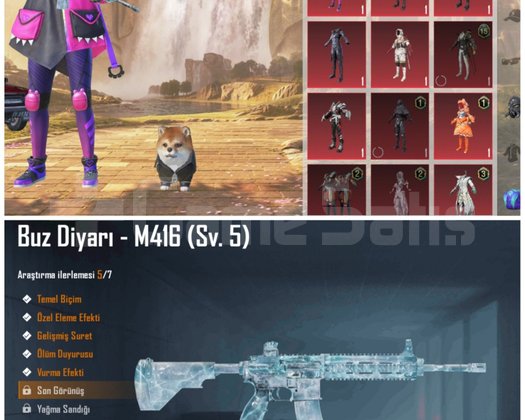 BUZ M416 5 LVL 40 DS 50 COLL TEMİZ FORM
