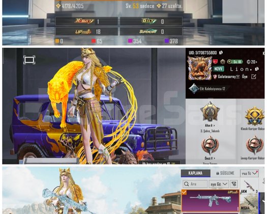 ÇİFT M4 MASKARA 2 LVL BUZ 6 LVL 65 DS 52 COLL